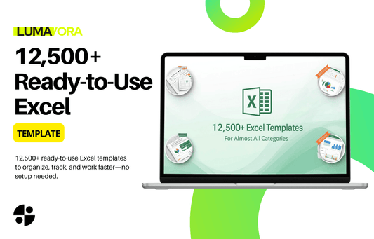 12,500+ Ready - to - Use Excel Templates - Lumavora12,500+ Ready - to - Use Excel Templates