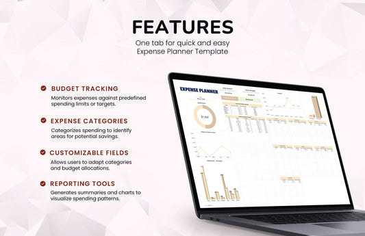 Expense Tracker Budget Template - LumavoraExpense Tracker Budget Template